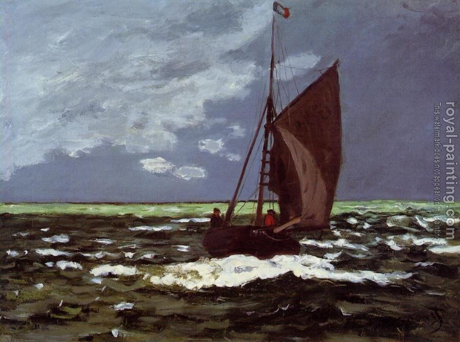 Claude Oscar Monet : Stormy Seascape